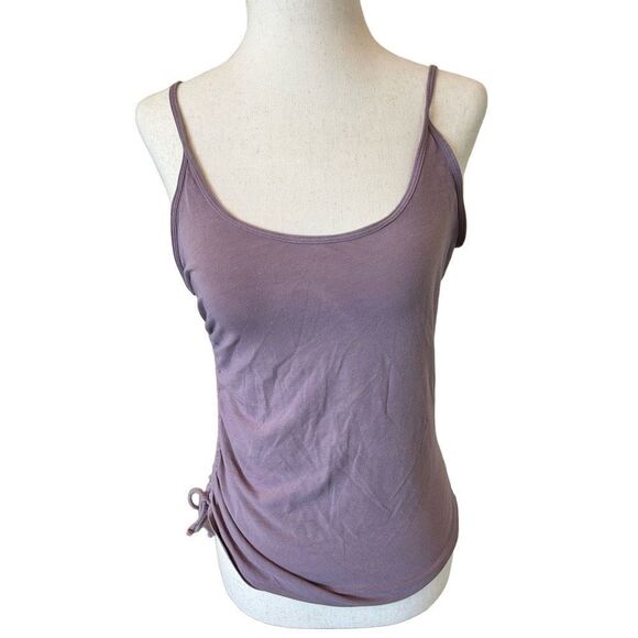 Lululemon purple tank size 6 side scrunched  gently worn size 6 - Picture 7 of 7
